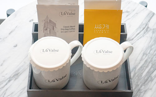 Ssanggye tea and drip bag coffee